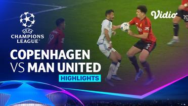 Copenhagen vs Man United - Highlights | UEFA Champions League 2023/24