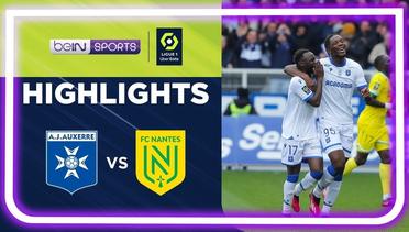 Match Highlights | Auxerre vs Nantes | Ligue 1 2022/2023