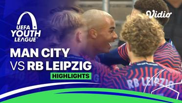 Man City vs RB Leipzig - Highlights | UEFA Youth League 2023/24