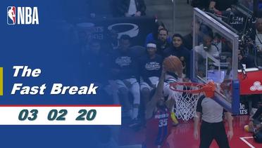The Fast Break | Cuplikan Pertandingan - 3 Februari | NBA Regular Season 2019/20