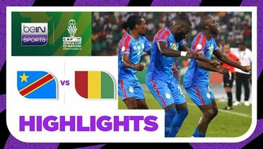 DR Congo vs Guinea - Highlights | TotalEnergies Africa Cup of Nations 2023