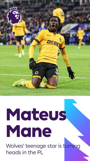 Aksi wonderkid Wolves, Mateus Mane | Premier League 2025/26