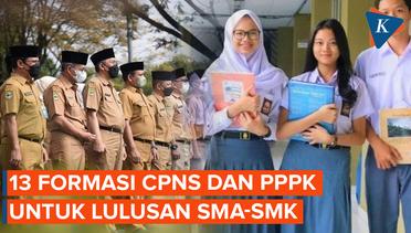 UPDATE, 13 Formasi CPNS dan PPPK untuk Lulusan SMA/SMK, Apa Saja?
