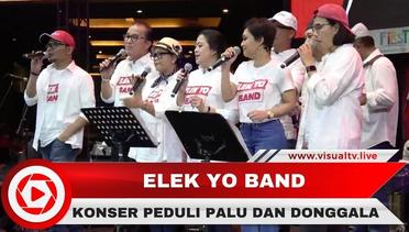 Bersama Elek Yo Band, Menko PMK Puan Tampil di Konser Peduli Palu dan Donggala