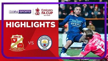 Match Highlight | Swindon Town 1 vs 4 Manchester City | FA Cup 2021/2022
