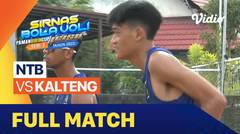 Full Match | Putra (4x4): NTB vs Kalteng|  | Sirkuit Voli Pantai Nasional Seri III 2022