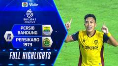 Full Highlights - Persib Bandung VS Persikabo 1973 | BRI Liga 1 2022/2023