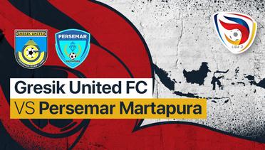 Full Match - Gresik United FC vs Persemar  Martapura | Liga 3 Nasional 2021/22