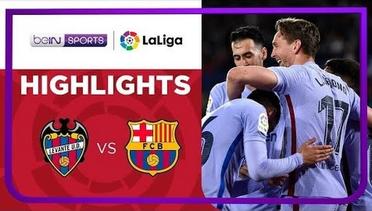 Match Highlights | Levante 2 vs 3 Barcelona | LaLiga Santander 2021/2022