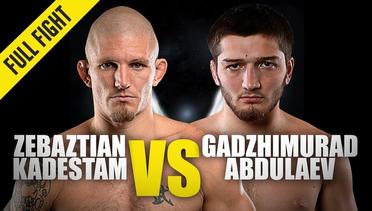 Zebaztian Kadestam vs Gadzhimurad Abdulaev | ONE Championship Full Fight