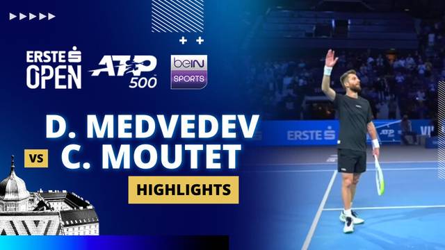 D. Medvedev vs C. Moutet - Highlight | ATP 500: Erste Bank Open 2025