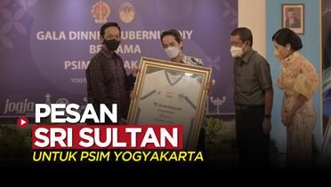Pesan Sri Sultan untuk Para Pemain PSIM Yogyakarta, yang Akan Berjuang di 8 Besar Liga 2