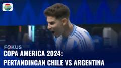 Copa America 2024: Chile vs Argentina, Umpan Terobosan Messi Selalu Jebol Gawang Lawan | Fokus