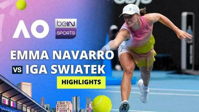 Emma Navarro (USA) vs Iga Swiatek (POL) - Women's Singles Quarterfinals - Highlights | Australian Open 2025