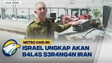 Militer Israel Tunjukkan Rudal Milik Iran