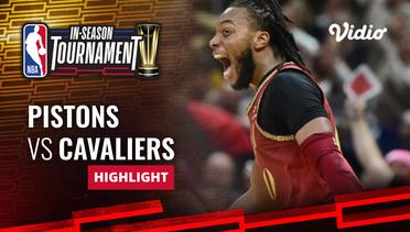 Detroit Pistons vs Cleveland Cavaliers - Highlights | NBA In-Season Tournament 2023