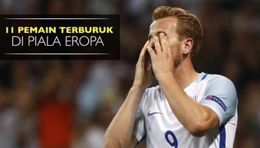 11 Pemain Terburuk Piala Eropa 2016