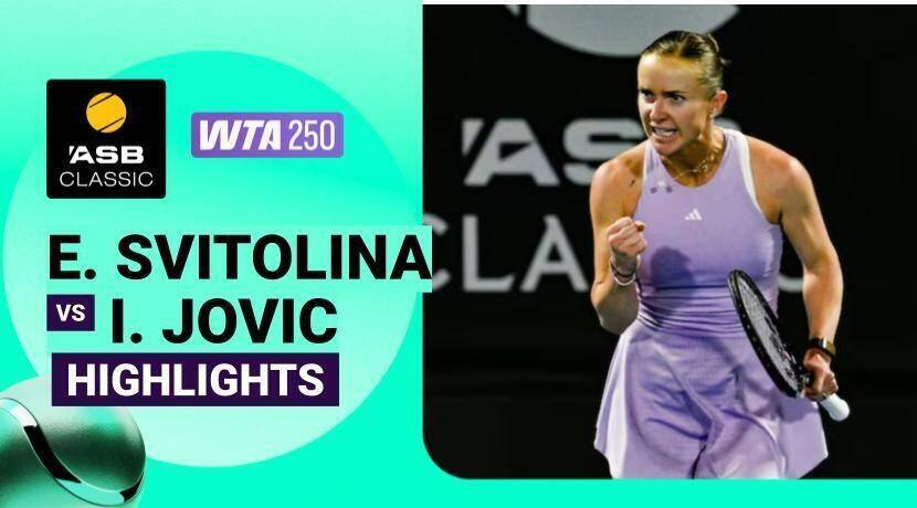 WTA 250: ASB Classic 2026 - Semifinal