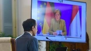 Pertemuan Bilateral Presiden Jokowi dengan Kanselir Jerman Angela Merkel, 13 April 2021