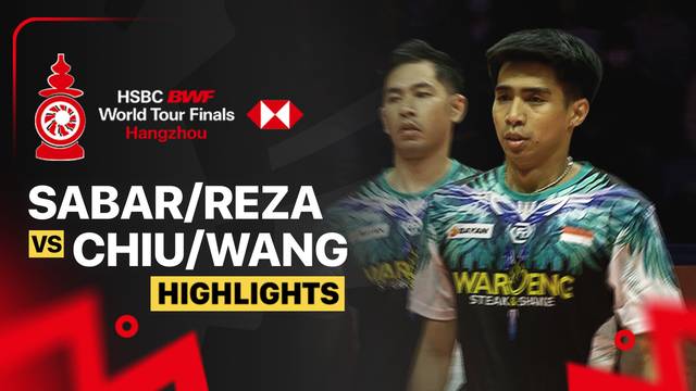 Sabar Karyaman Gutama/Moh Reza Pahlevi Isfahani (INA) vs Chiu Hsiang Chieh/Wang Chi-Lin (TPE) - Highlight | HSBC BWF World Tour Finals 2025