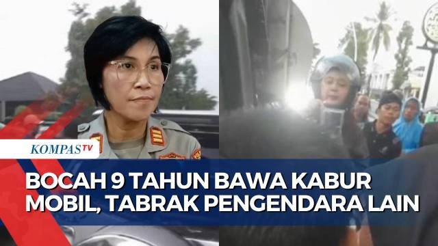 Viral! Bocah 9 Tahun di Jaksel Bawa Kabur Mobil & Tabrak Pengendara Lain, Polisi Periksa Orang Tua