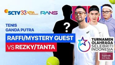 Raffi Ahmad/Mystery Guest vs Rezky Aditya/Tanta Ginting | Tenis Ganda Putra