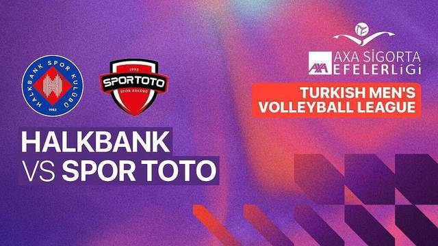 Halkbank vs Spor Toto - Full Match | Turkish Men's Volleyball League 2025/26