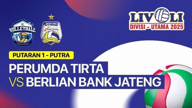Putra: Perumda Tirta Bhagasasi Bekasi vs Berlian Bank Jateng - Full Match | Livoli Divisi Utama 2025