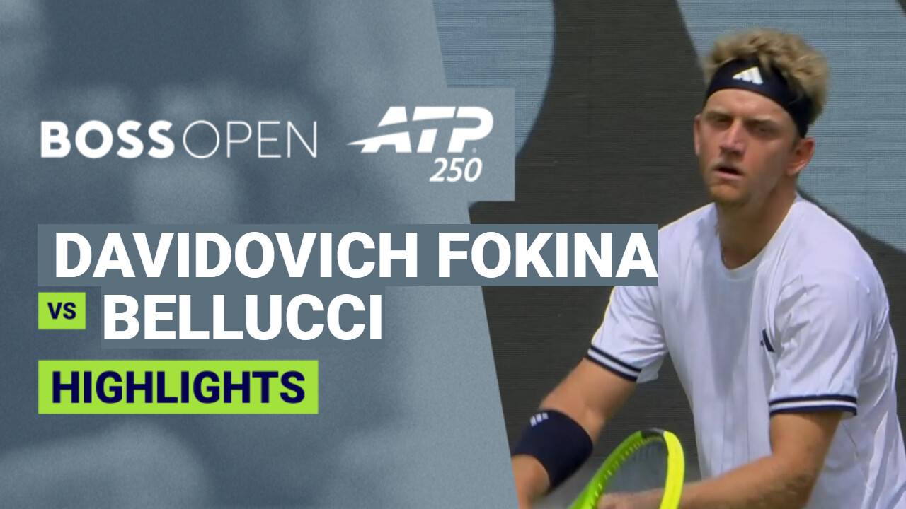 Alejandro Davidovich Fokina vs Mattia Bellucci - Round 1 | ATP 250: BOSS Open 2026