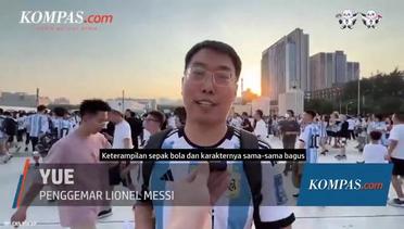 Lautan Fans Messi di China