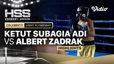 Highlights - Ketut Subagia Adi vs Albert Zadrak | Public Ojol - Light Heavyweight | HSS Series 4 Bandung (Nonton Gratis)