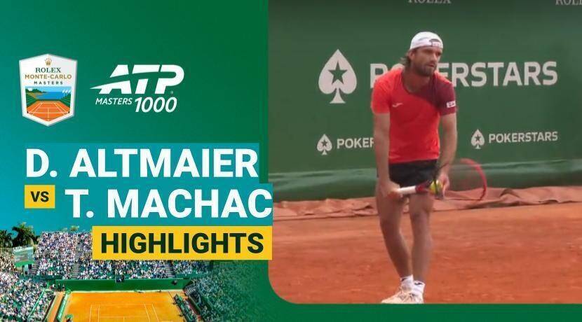Daniel Altmaier vs Tomas Machac - Round 1 (Court 9) | ATP 1000: Rolex Monte-Carlo Masters 2026