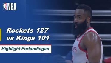 NBA I Cuplikan Pertandingan Rockets 127 vs Kings 101