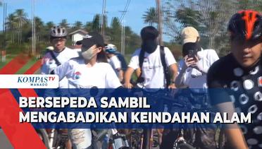 Bersepeda Sambil Mengabadikan Keindahan Alam Dan Budaya Minahasa Utara