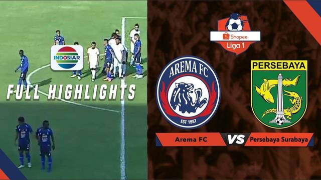 Arema Malang (4) vs (0) Persebaya Surabaya - Full Highlight | Shopee Liga 1
