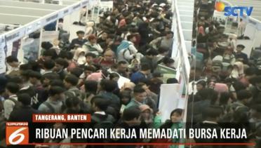 Ribuan Para Pencari Kerja Padati Bursa Kerja di Tangerang- Liputan6 Terkini