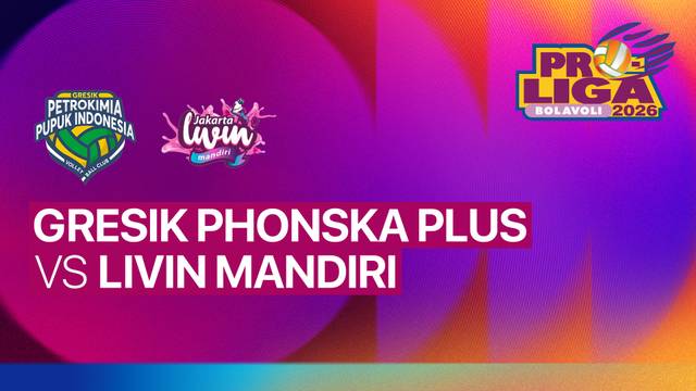 Putri: Gresik Phonska Plus Pupuk Indonesia vs Jakarta Livin Mandiri - Full Match | Proliga 2026