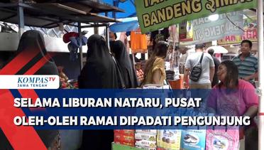 Selama Libur Nataru, Pusat Oleh-oleh di Semarang Ramai Dipadati Pengunjung