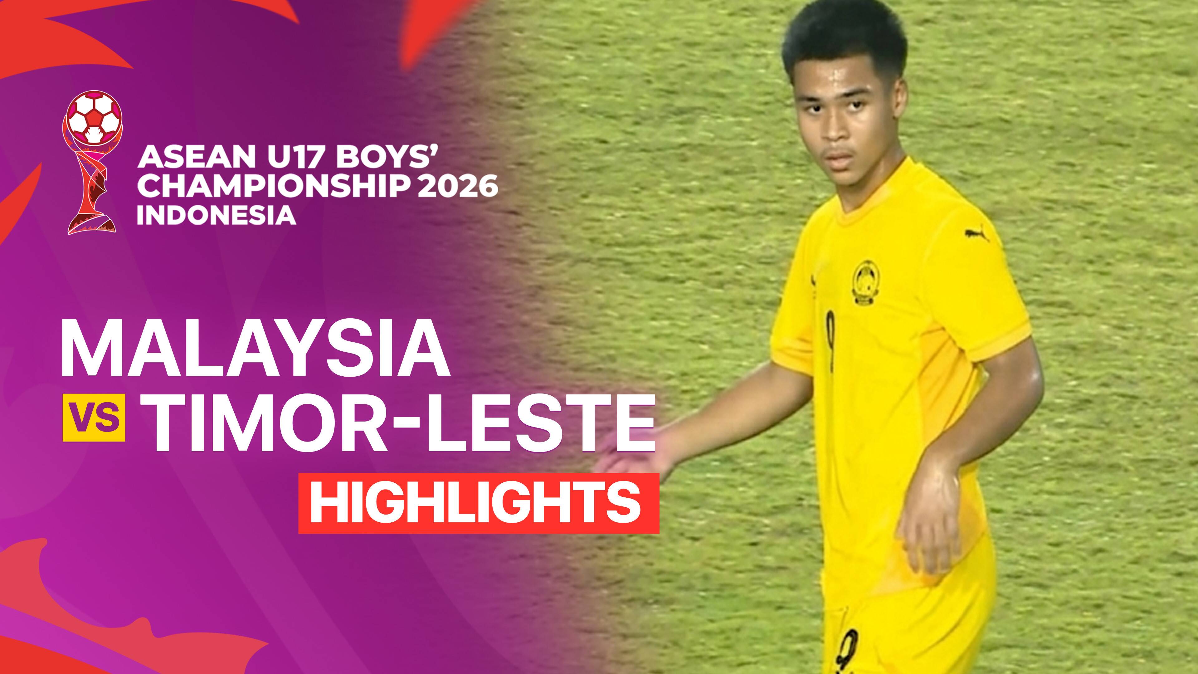 Malaysia vs Timor Leste