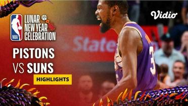 Detroit Pistons vs Phoenix Suns - Highlights | NBA Regular Season 2023/24