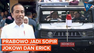Prabowo Sopiri Indonesia 1, Jokowi dan ErickJjadiPenumpang