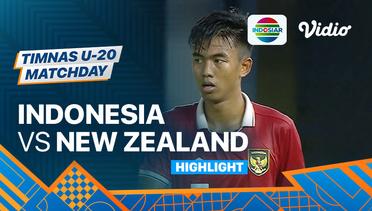Full Highlights - Indonesia VS New Zealand | Timnas U-20 Matchday 2023