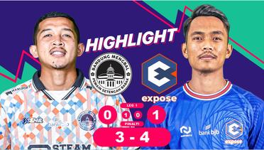 bpl - ADU PINALTI PENENTU - Bandung Mengbal VS Expose Warkum LEG 2