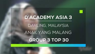 D'Academy Asia 3 : Darling, Malaysia - Anak Yang Malang