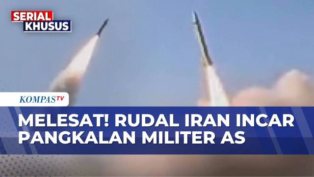 Iran Berkecamuk! Gelombang Serangan ke-76 Gempur Pangkalan Militer AS Israel | KOMPAS SIANG