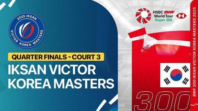 Sung Shuo Yun/Yu Chien Hui (TPE) vs Hinata Suzuki/Nao Yamakita (JPN) - Full Match | IKSAN VICTOR Korea Masters 2025
