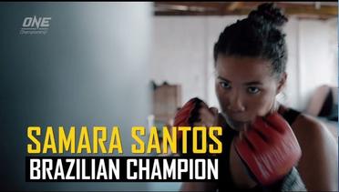 Kemenangannya Untuk Keluarga: Samara Santos - ONE Championship Beyond The Horizon