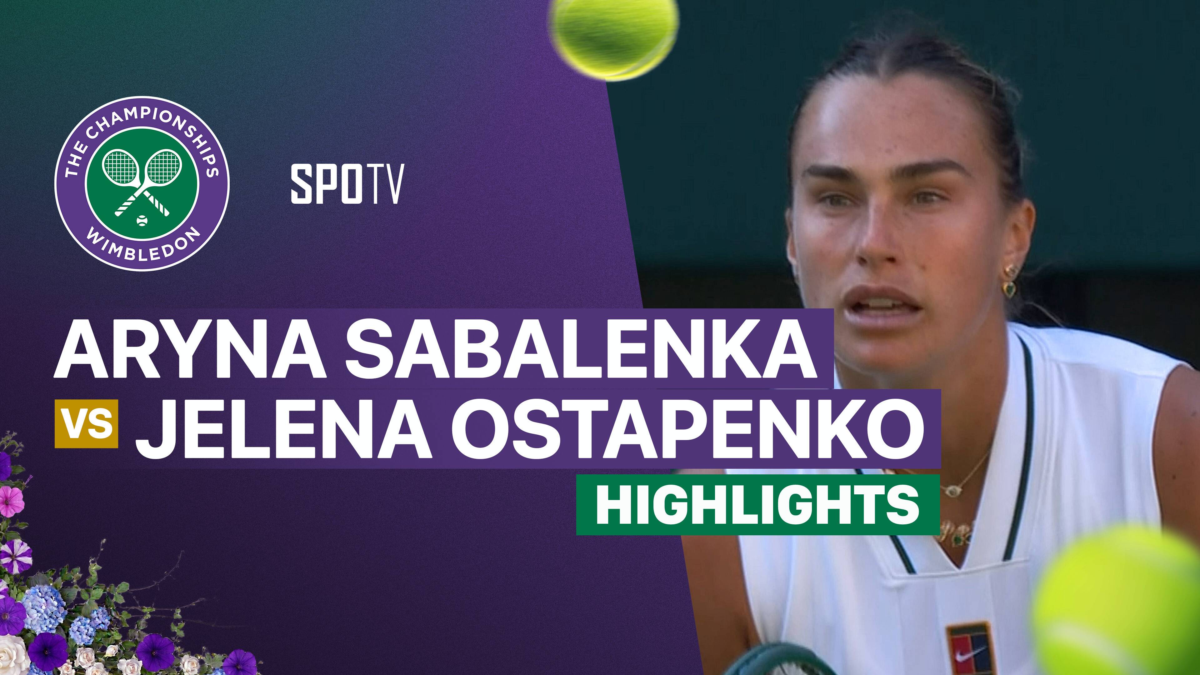Aryna Sabalenka vs Jelena Ostapenko - Ladies' Singles Third Round | Wimbledon 2026