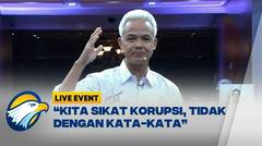 Ganjar Pranowo Sampaikan Keseriusannya Berantas Korupsi