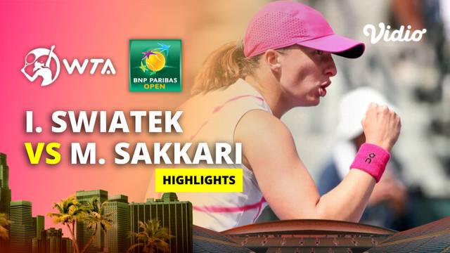 Live Streaming WTA Tennis 2024 Siaran Langsung Vidio